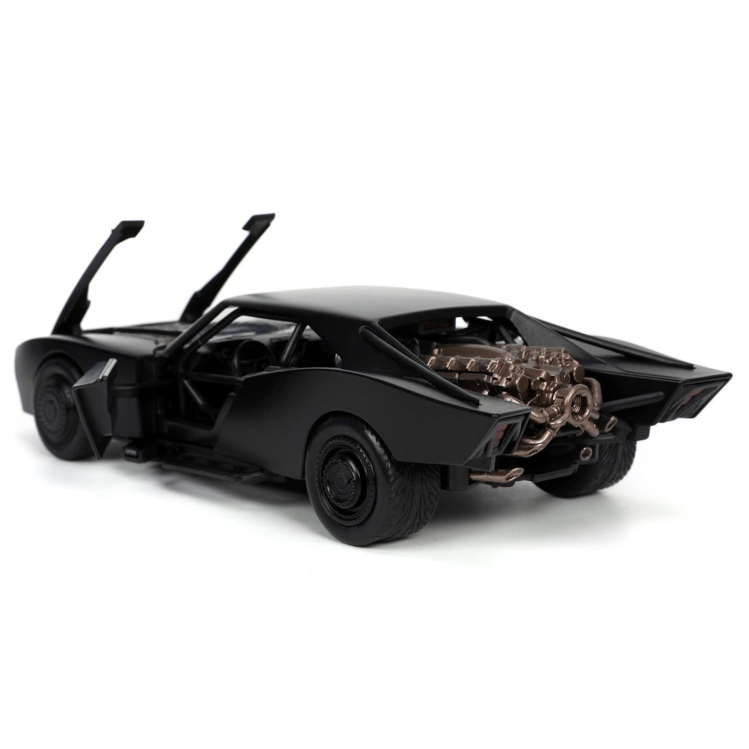 Автомобиль Jada Batmobile with Batman 1:24 черный ТоуR64 - фото 11