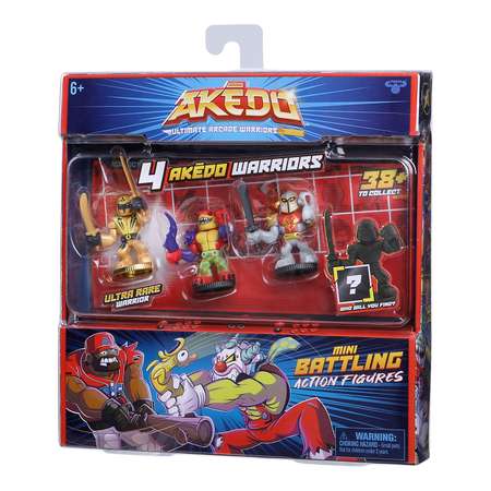 Набор игровой Akedo 2 коллекционный 4фигурки 39454