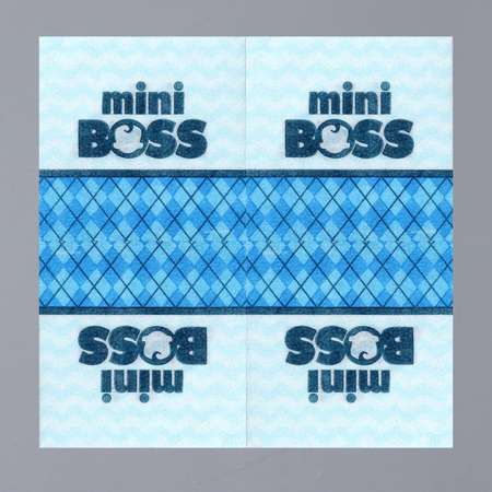 Салфетки Страна карнавалия бумажные однослойные Mini Boss 24 × 24 см 20 шт.