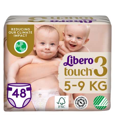 Подгузники Libero Touch 3 5-9кг 48шт