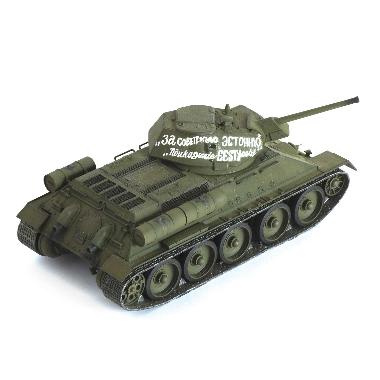 Модель для сборки Звезда Танк Т-34 76 образца 1942г. 3535 - фото 3