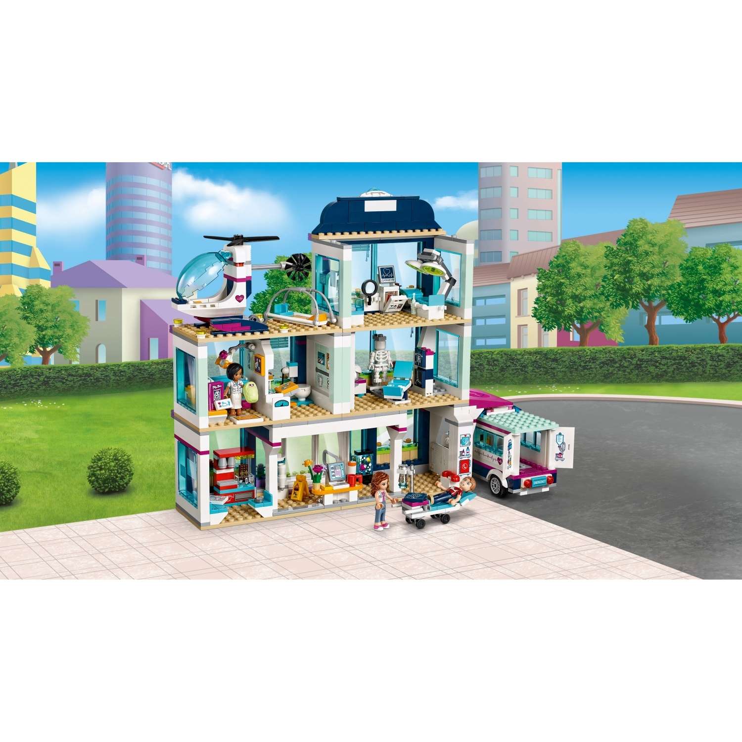 Конструктор LEGO Friends Клиника Хартлейк-Сити (41318) - фото 5