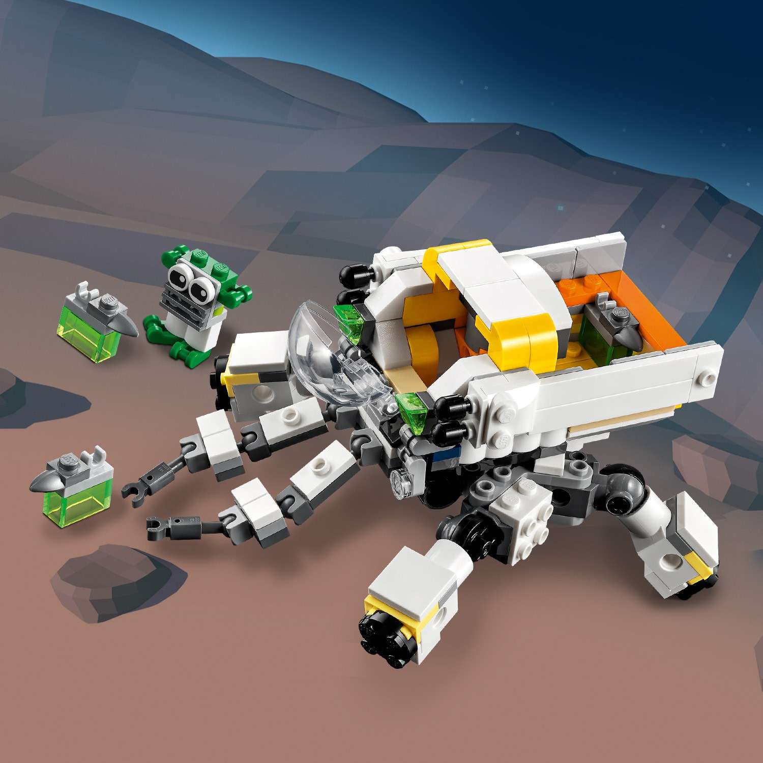 Конструктор LEGO Creator Космический робот для горных работ 31115 - фото 8