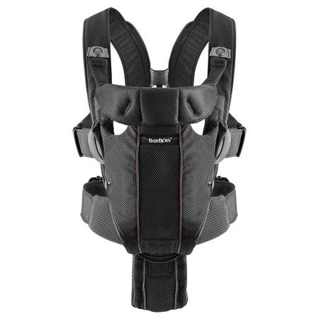 Рюкзак-кенгуру BabyBjorn MIRACLE Airy Mesh черный