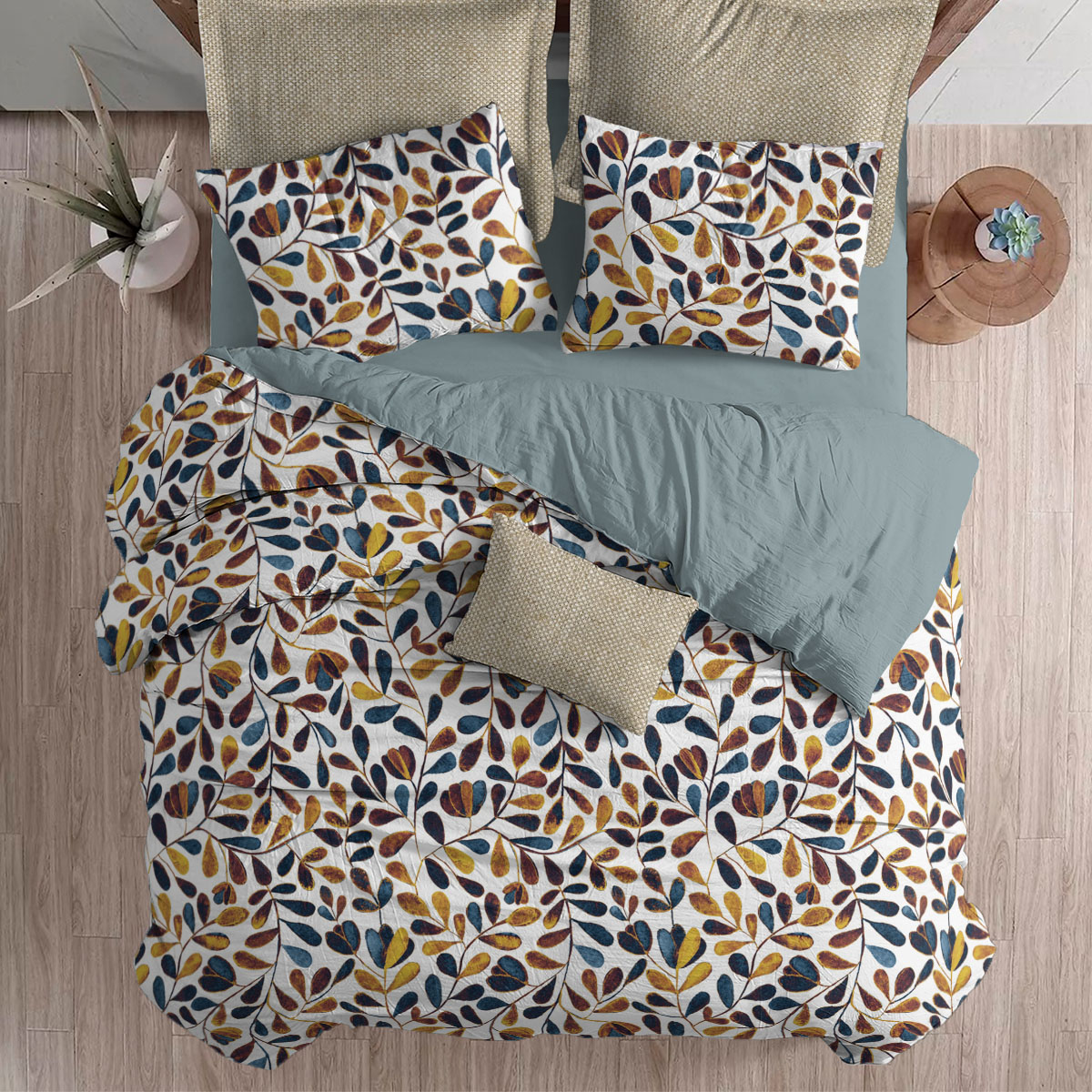 Комплект постельного белья Bravo Барели 1.5 спальный наволочки 70х70 см - фото 3