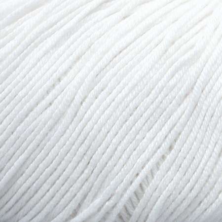 Пряжа для вязания YarnArt Baby Cotton 50гр 165 м хлопок акрил детская 10 мотков 400 белый