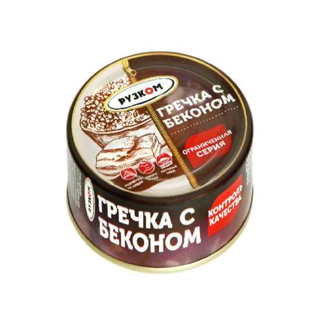 Гречка Рузком с беконом 250г