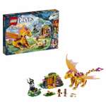 Конструктор LEGO Elves Лавовая пещера дракона огня (41175)
