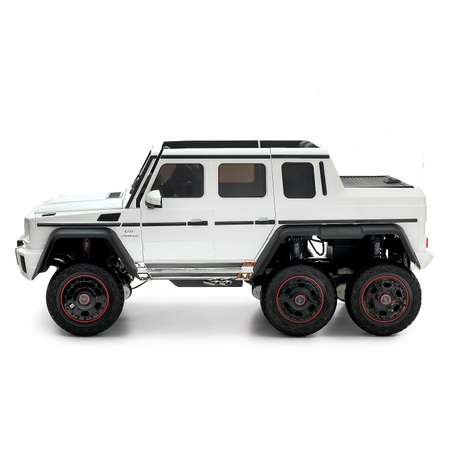 Электромобиль Sima-Land Mercedes-benz G63 AMG 6x6 6WD полный привод белый