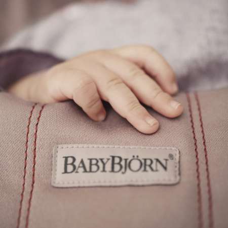 Кресло-шезлонг BabyBjorn Bliss Cotton розовый