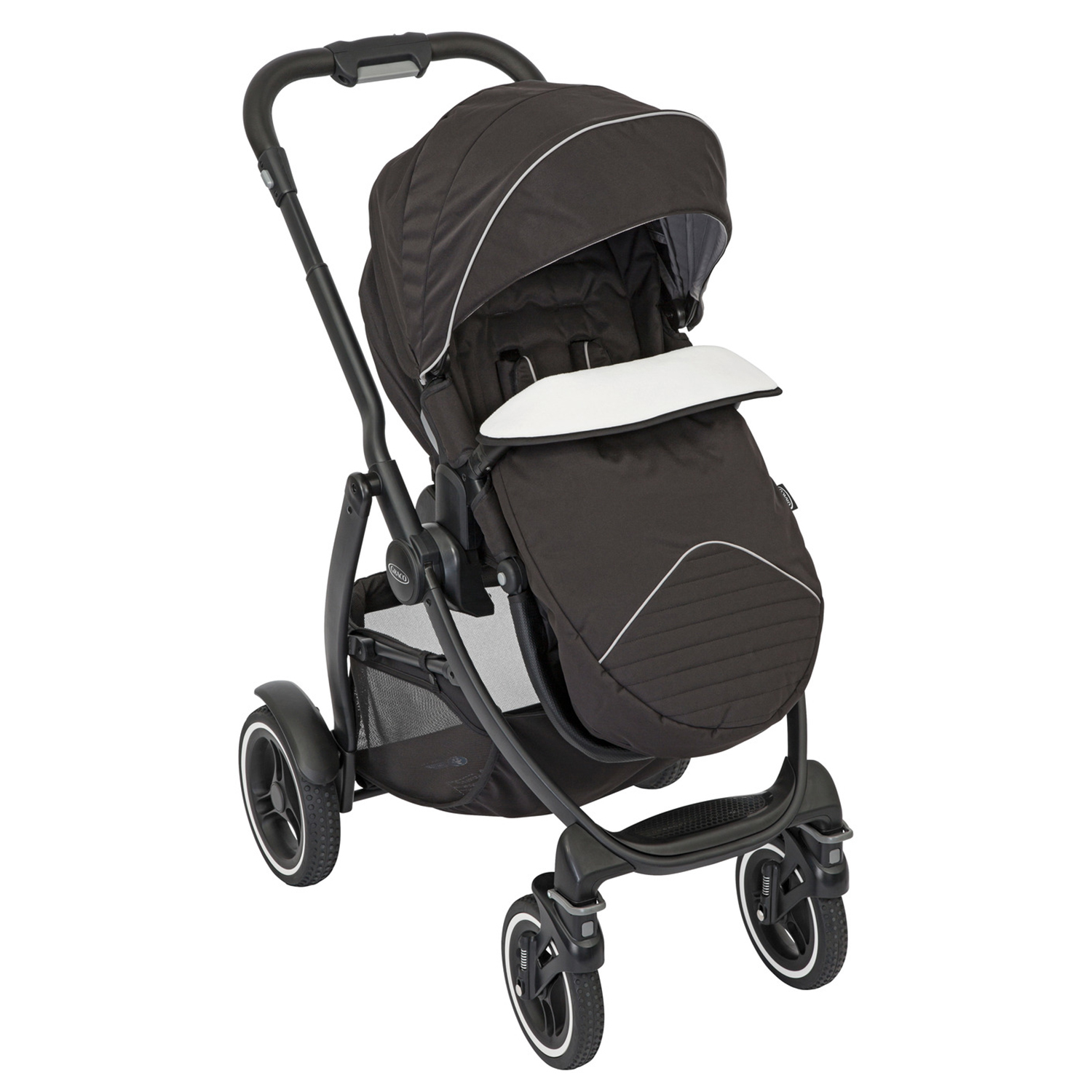 Коляска Graco Evo Xt Black 6CM999BLCEU - фото 1