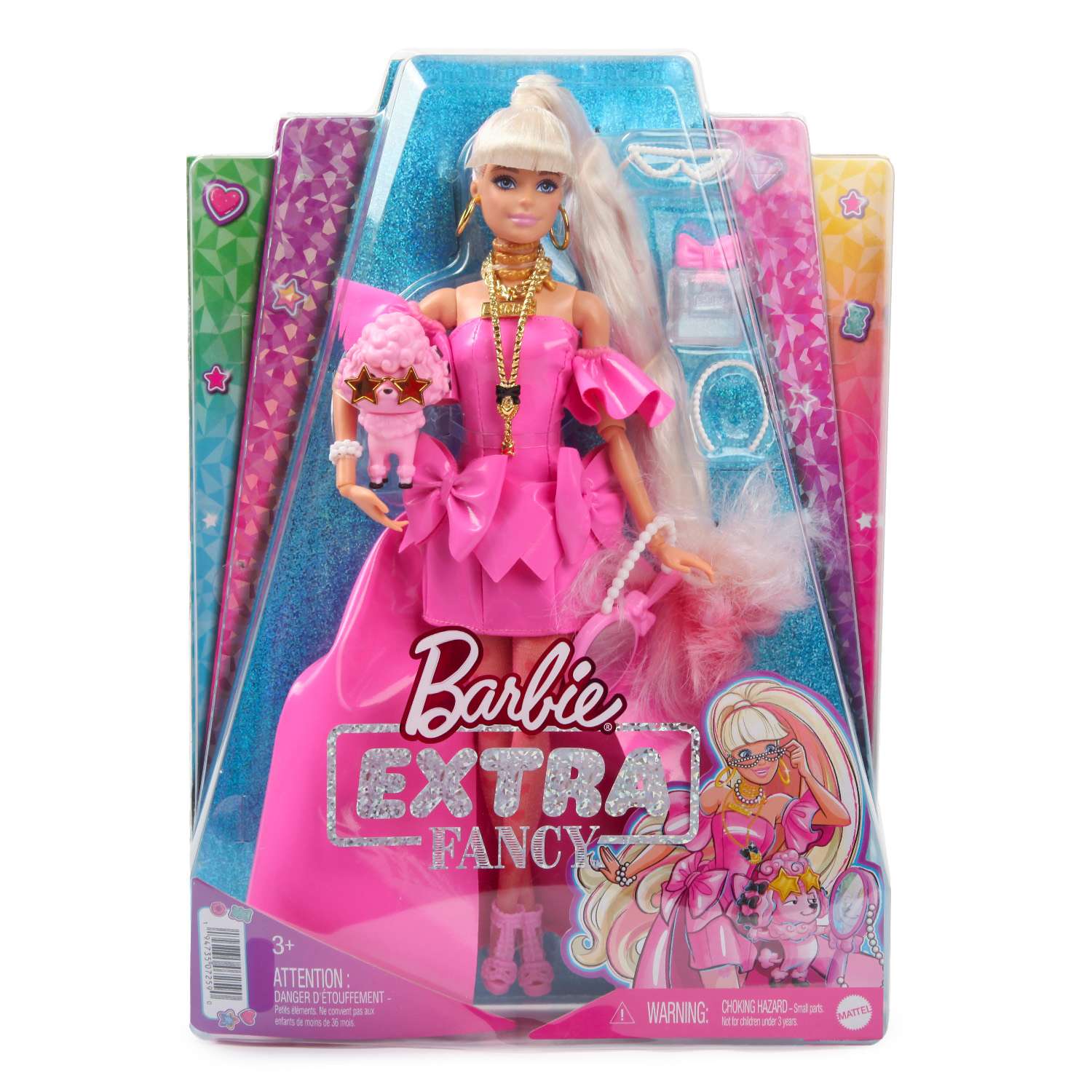Кукла Barbie Экстра в розовом платье 57138441 57138441 - фото 2