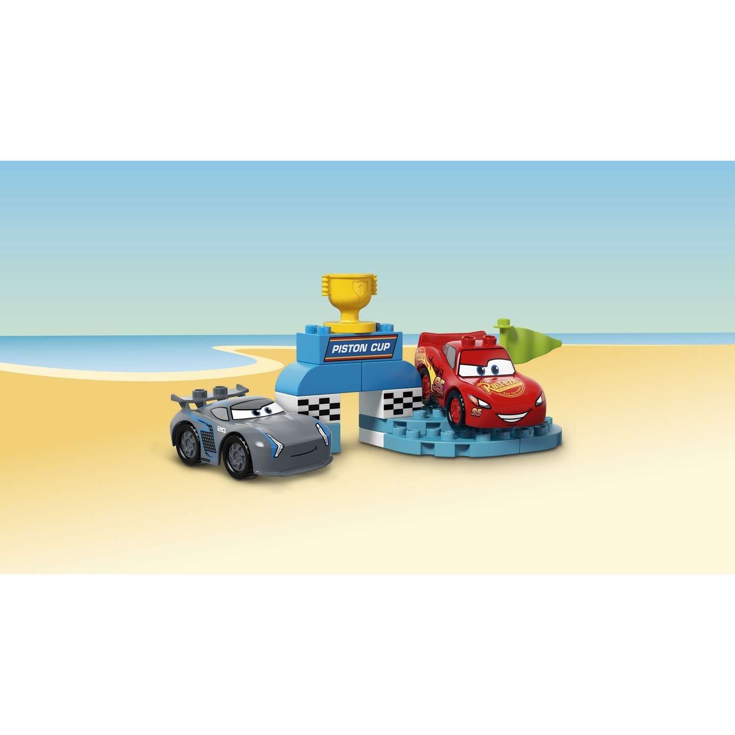 Конструктор LEGO DUPLO Cars TM Гонка за Кубок Поршня (10857) - фото 5