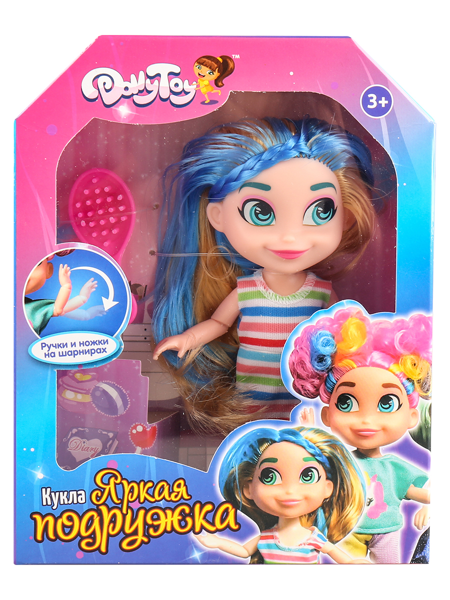 Кукла принцесса DollyToy 17 см на шарнирах аксессуары DOL0801-133 - фото 3