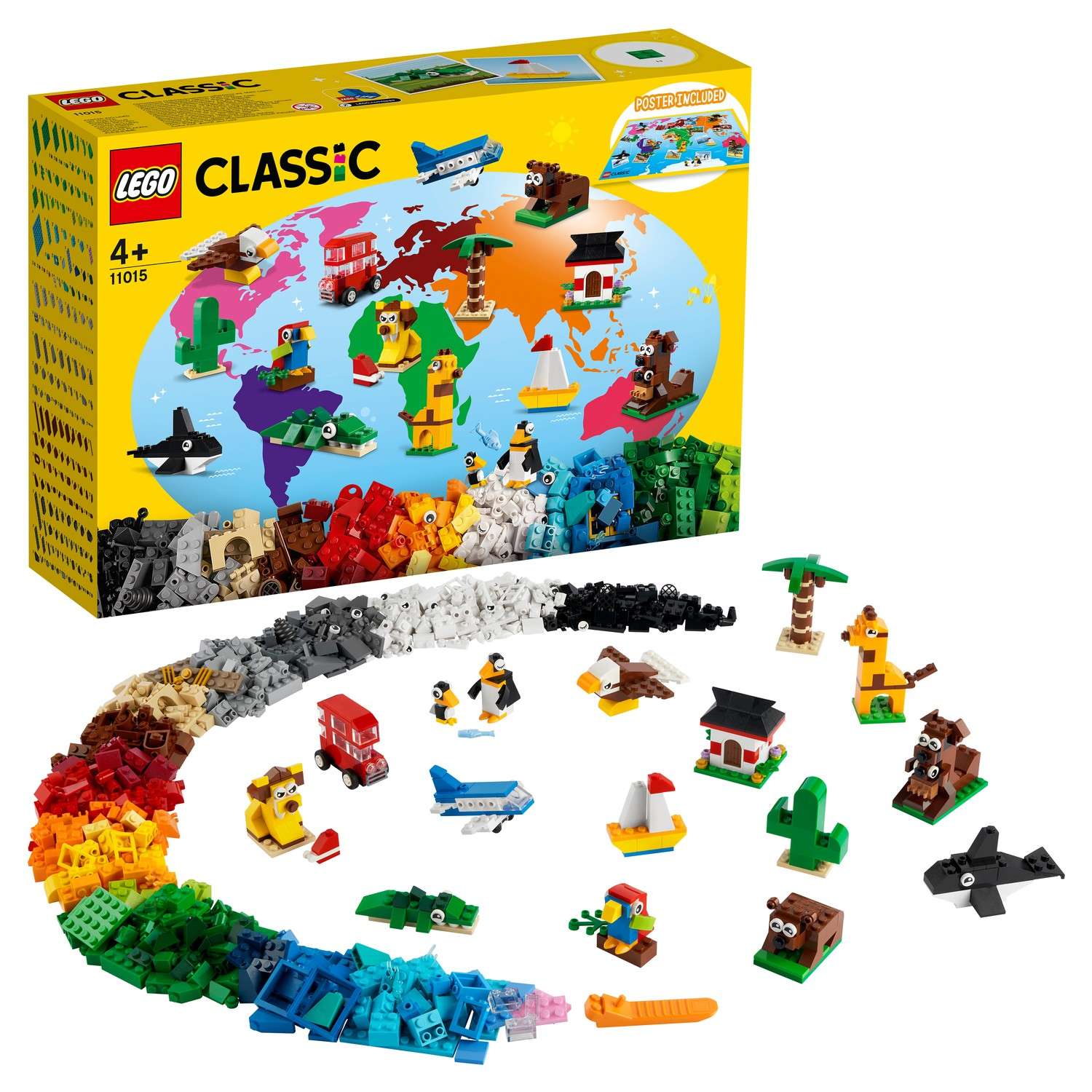 Конструктор LEGO Classic Вокруг света 11015 - фото 1