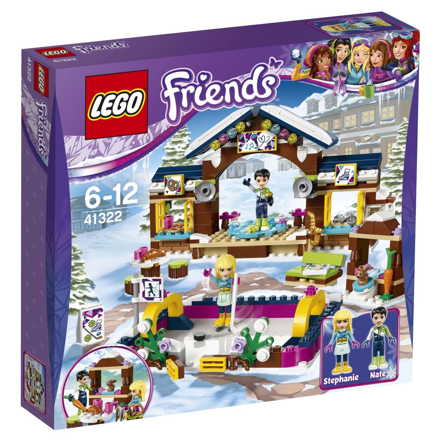 Конструктор LEGO Friends Горнолыжный курорт: каток (41322) - фото 2