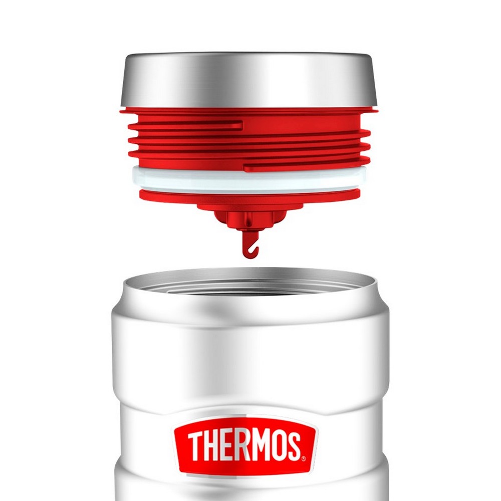 Термокружка THERMOS 0.47 л белая MT-50 - фото 4