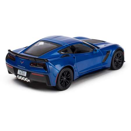 Автомобиль MAISTO Chevrolet Corvette 1:24 голубой