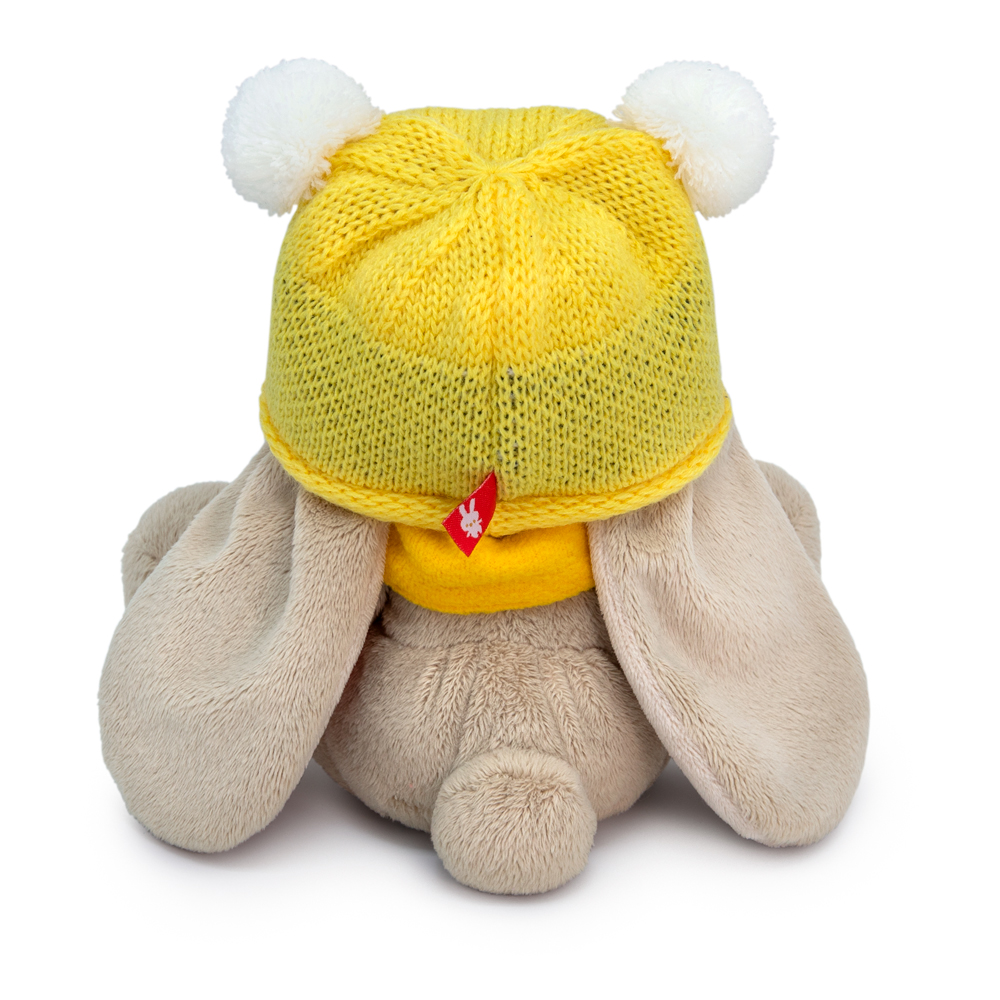 Мягкая игрушка BUDI BASA Зайка Ми в шапке Медвежонок 15 см SidX-500 - фото 3