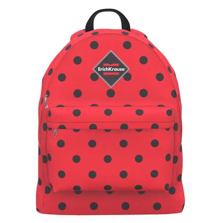 Рюкзак ErichKrause EasyLine 17L Dots in Red 51731