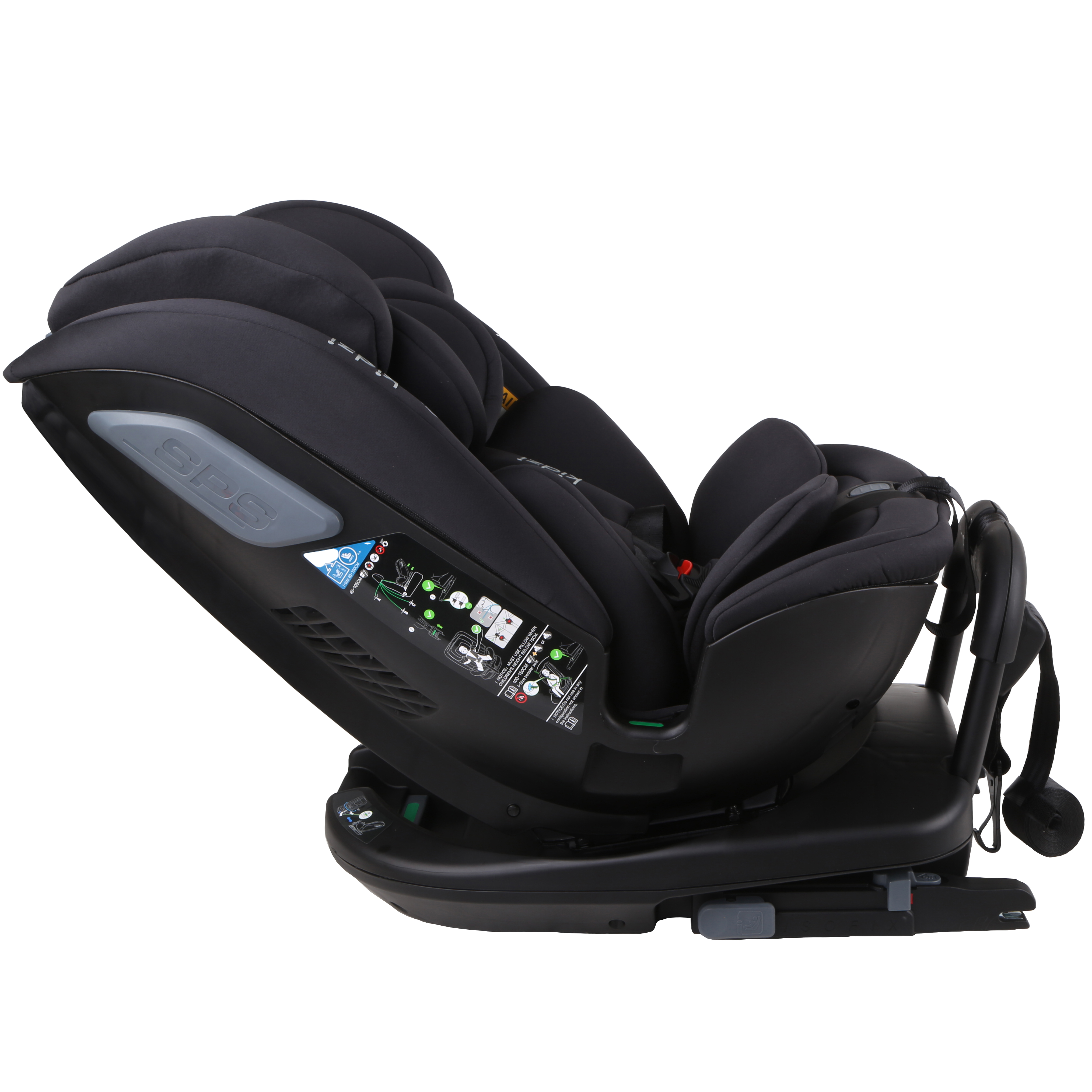 Автокресло Kidzi SPIN PLUS 360 i-SIZE Isofix 0+/1/2/3 (0-36 кг) - фото 4