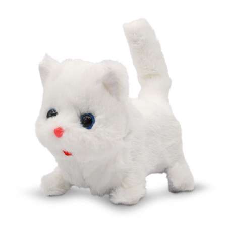 Интерактивная игрушка Mioshi Весёлый котик белый