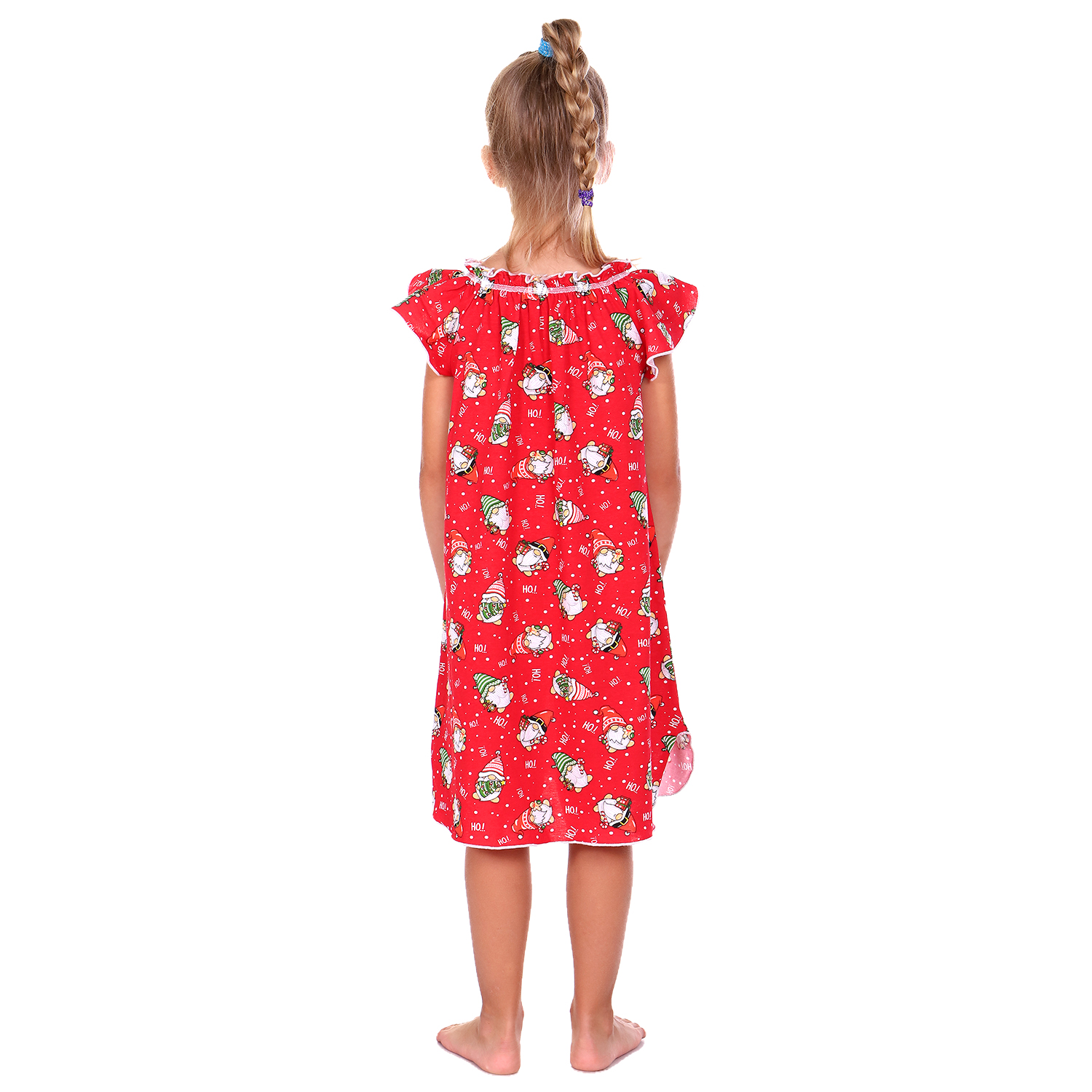 Сорочка ночная Детская Одежда 0003К/красный4 - фото 5