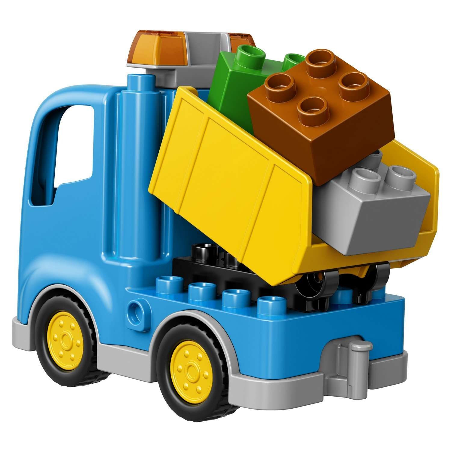 Конструктор LEGO DUPLO Town Грузовик и гусеничный экскаватор (10812) - фото 11