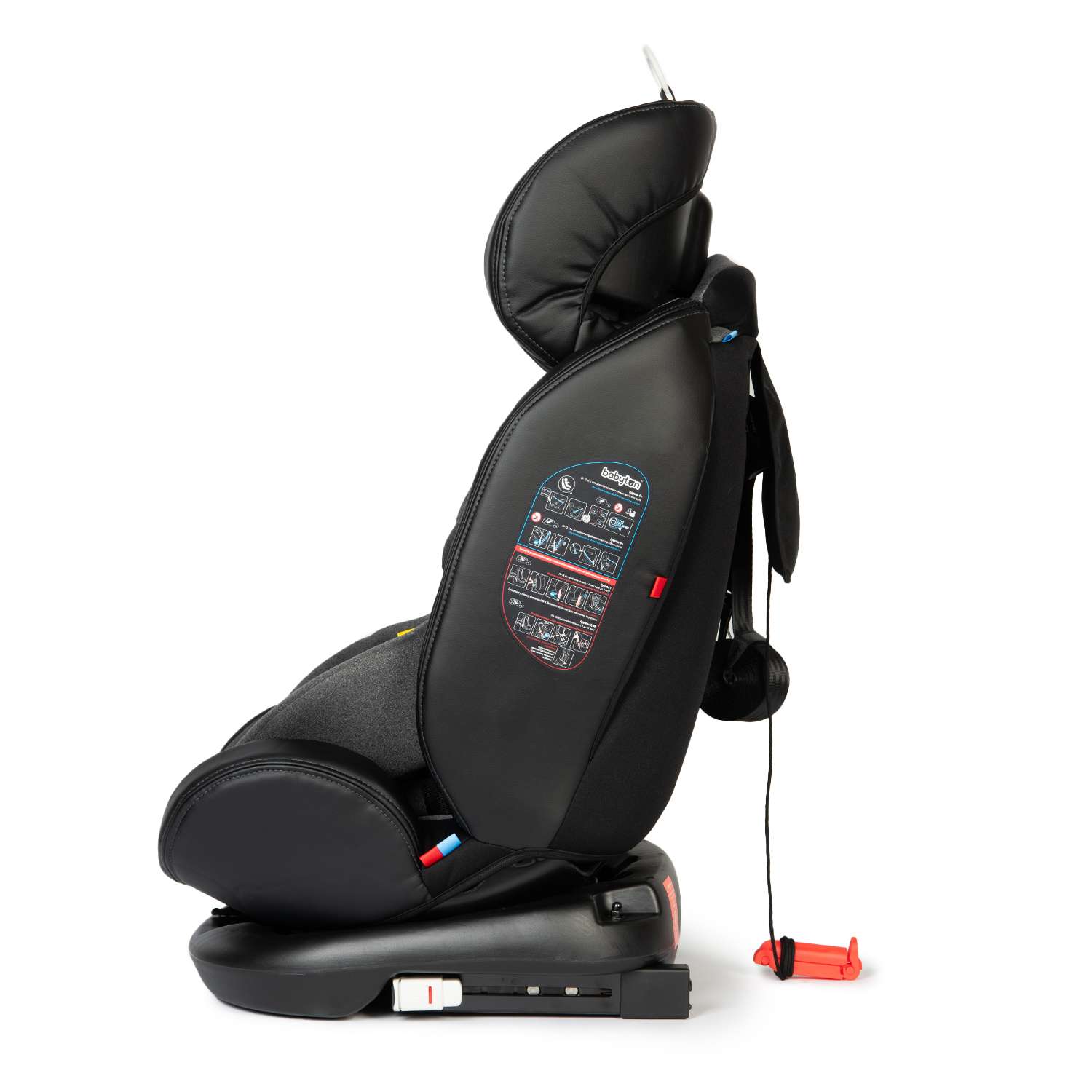 Автокресло Babyton Multi-Stage Black Isofix 0+/1/2/3 (0-36 кг) - фото 14