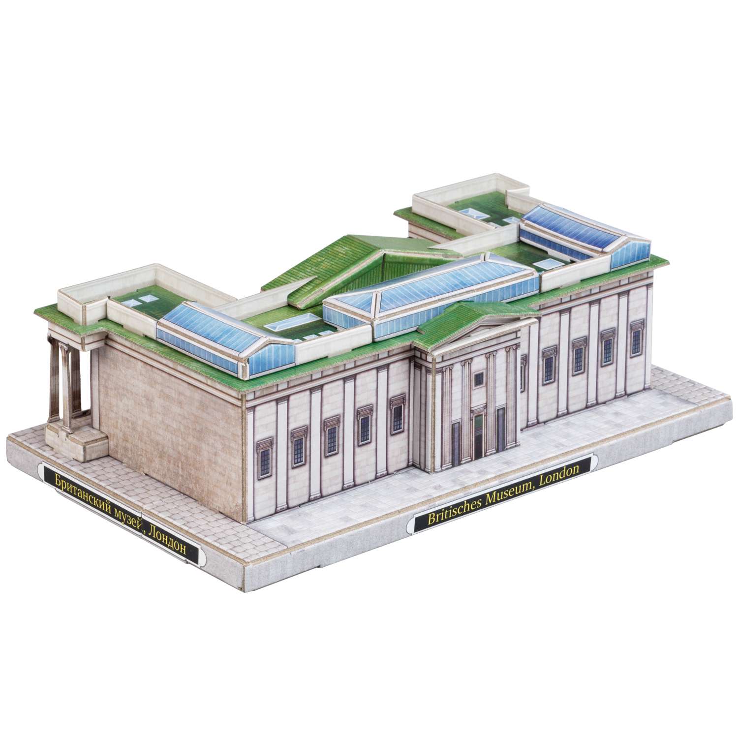 Сборная модель Умная бумага Города в миниатюре Британский музей Лондон 583 583 - фото 3