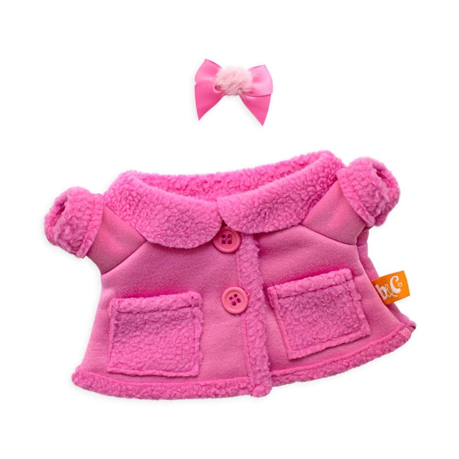 Одежда для кукол BUDI BASA Пальто розовое для Ли-Ли Baby 20 см OLB-064 OLB-064 - фото 1