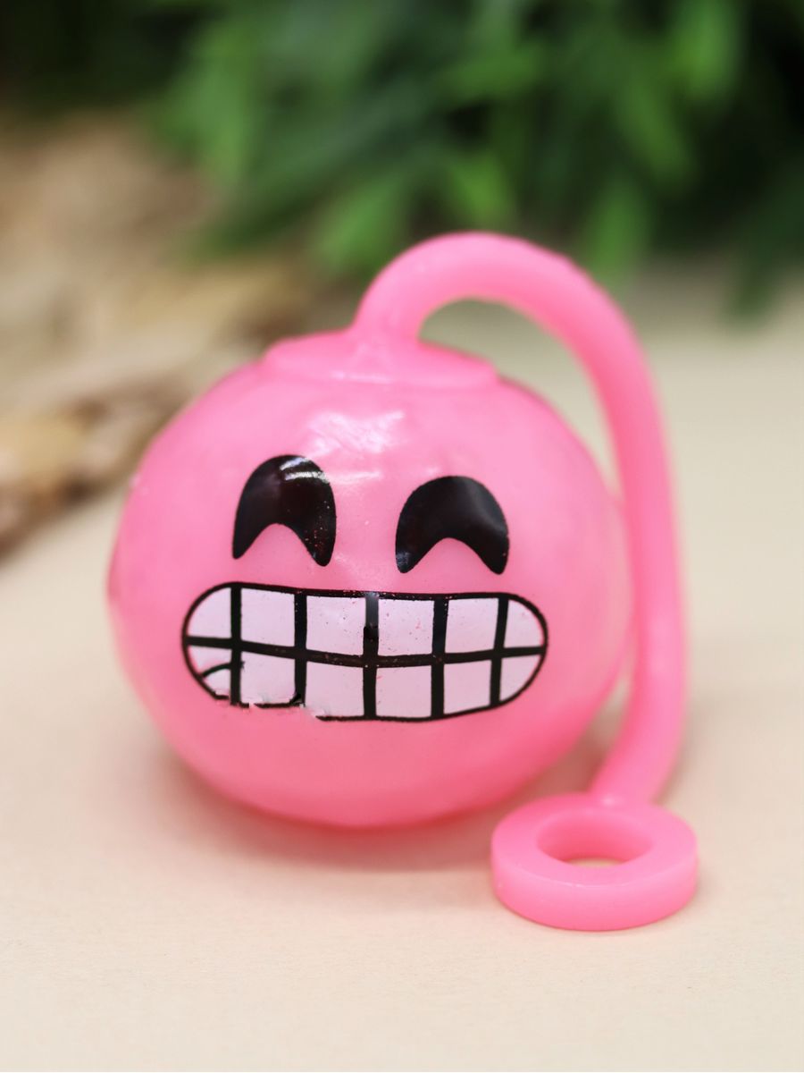 Мялка-антистресс iLikeGift Emoticon pink - фото 1