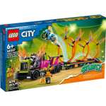 Конструктор LEGO City Stunt Truck and Ring of Fire Challenge 60357