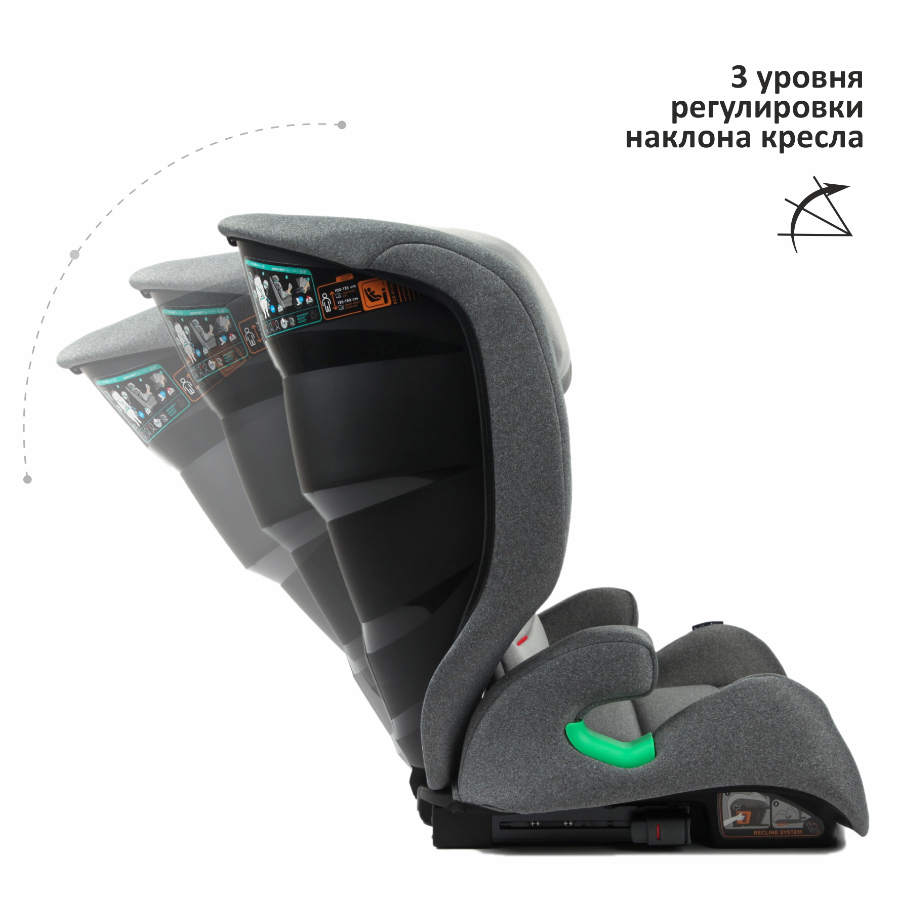 Автокресло Babyton Traveller Isofix 2/3 (15-36 кг) - фото 3