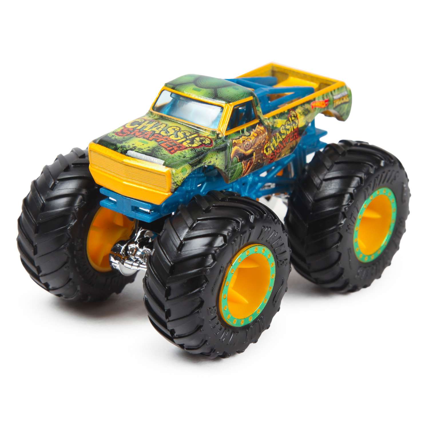 Машина Hot Wheels Monster Truck Chassis Snapper HKM09 GRH81 - фото 2