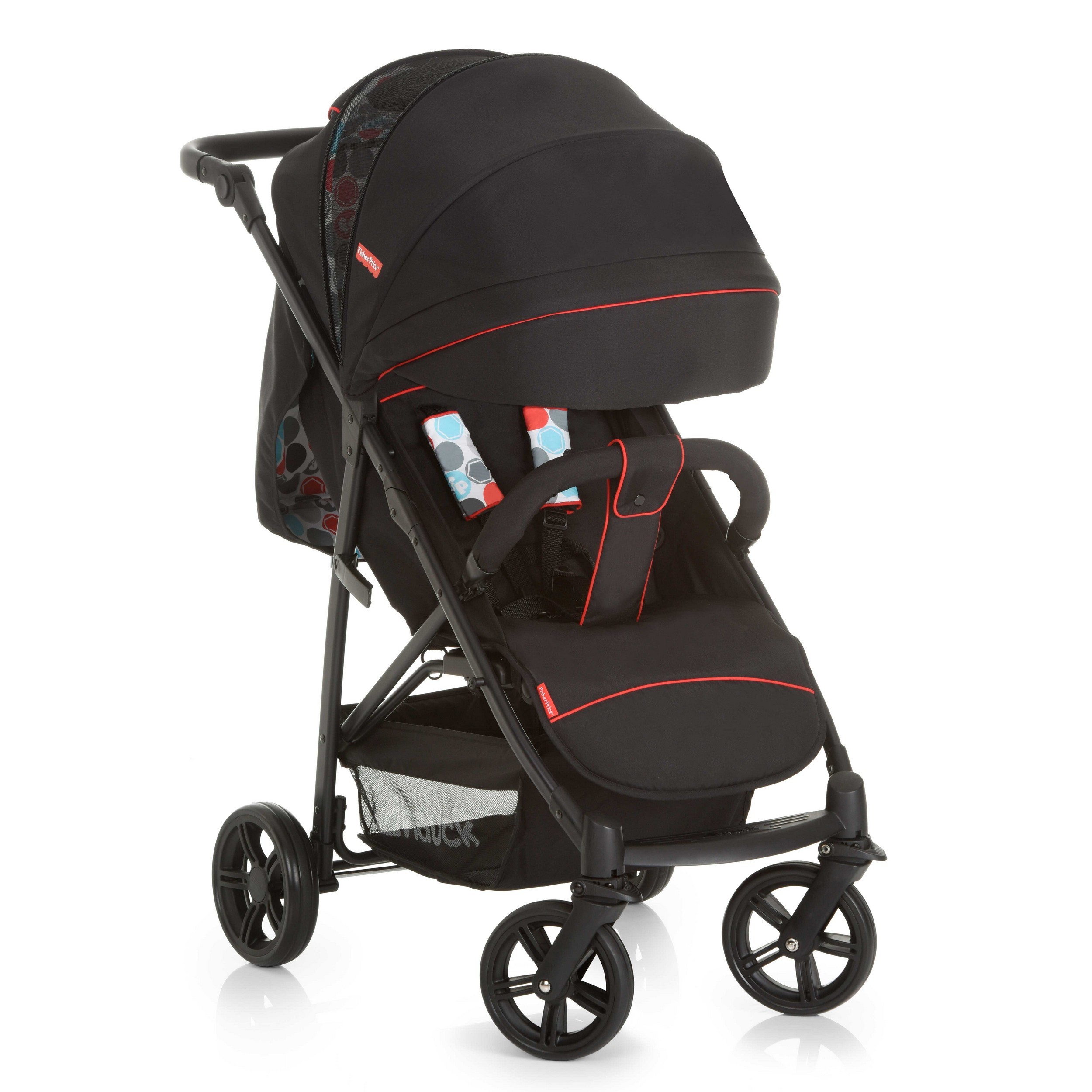 Коляска прогулочная Fisher Price Toronto 4 Gumball Black - фото 2