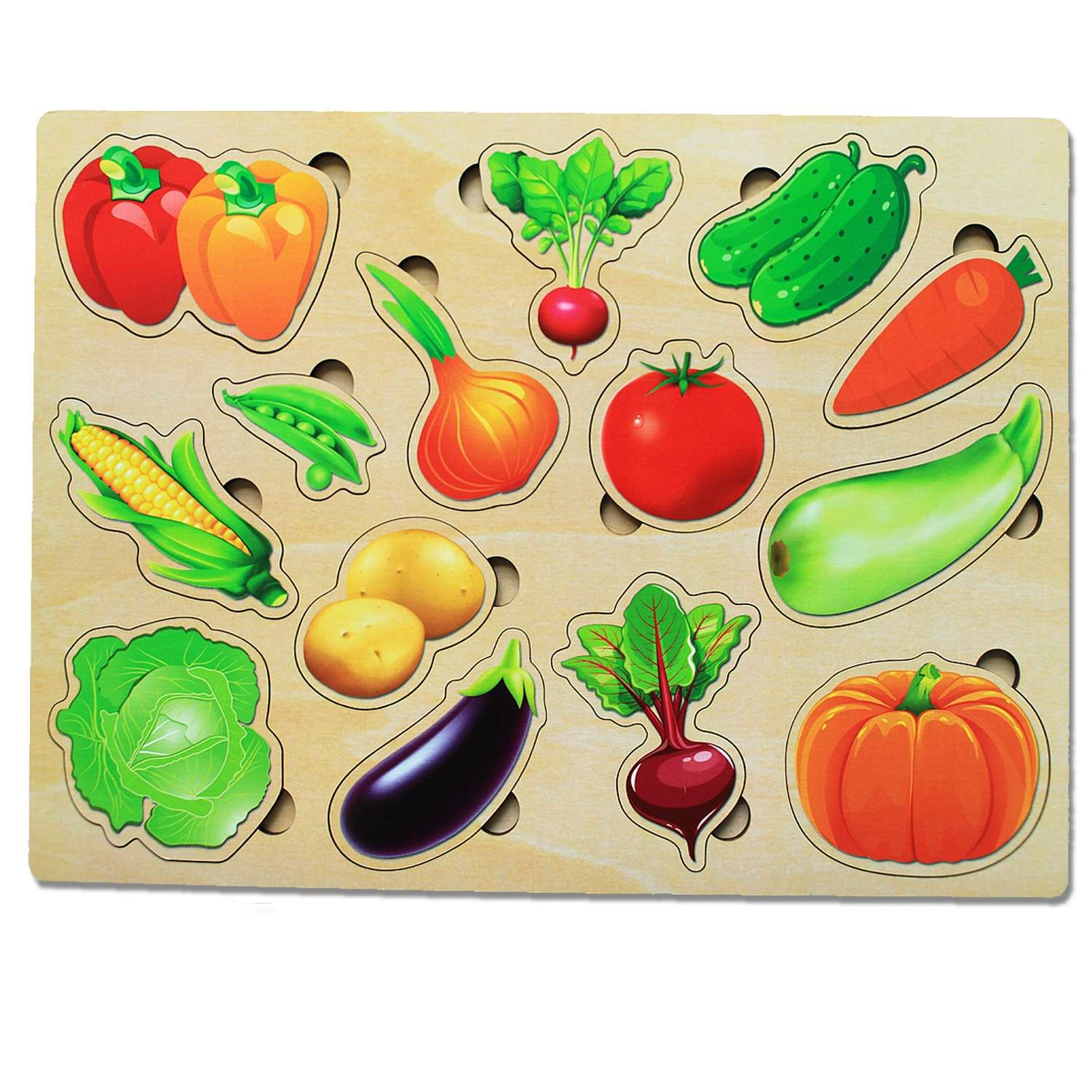 Рамка-вкладыш Солнышко Овощи и фрукты 2 шт - фото 2