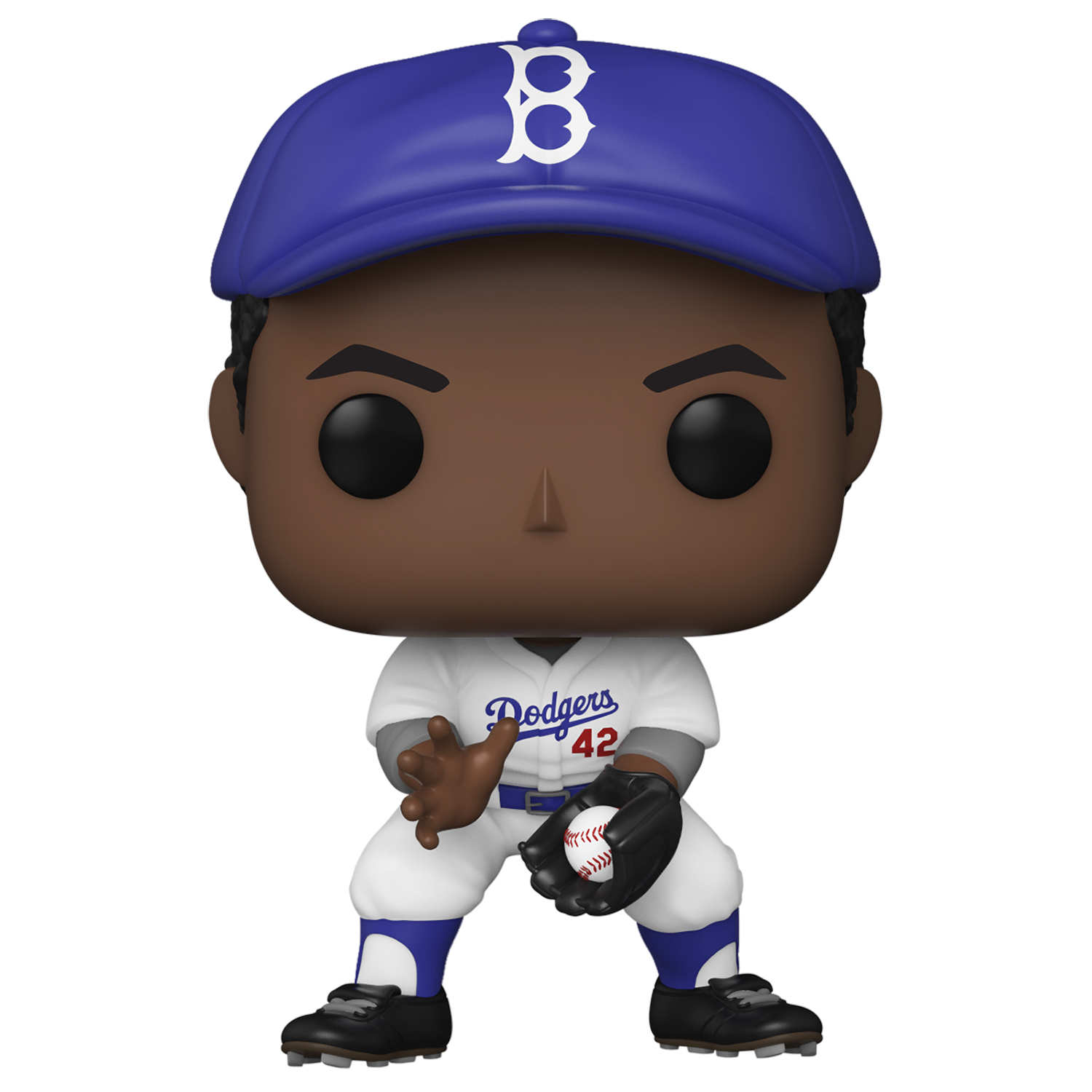 Фигурка Funko POP! Sports Legends Jackie Robinson w/Bronze Chase (42) 59418 - фото 1