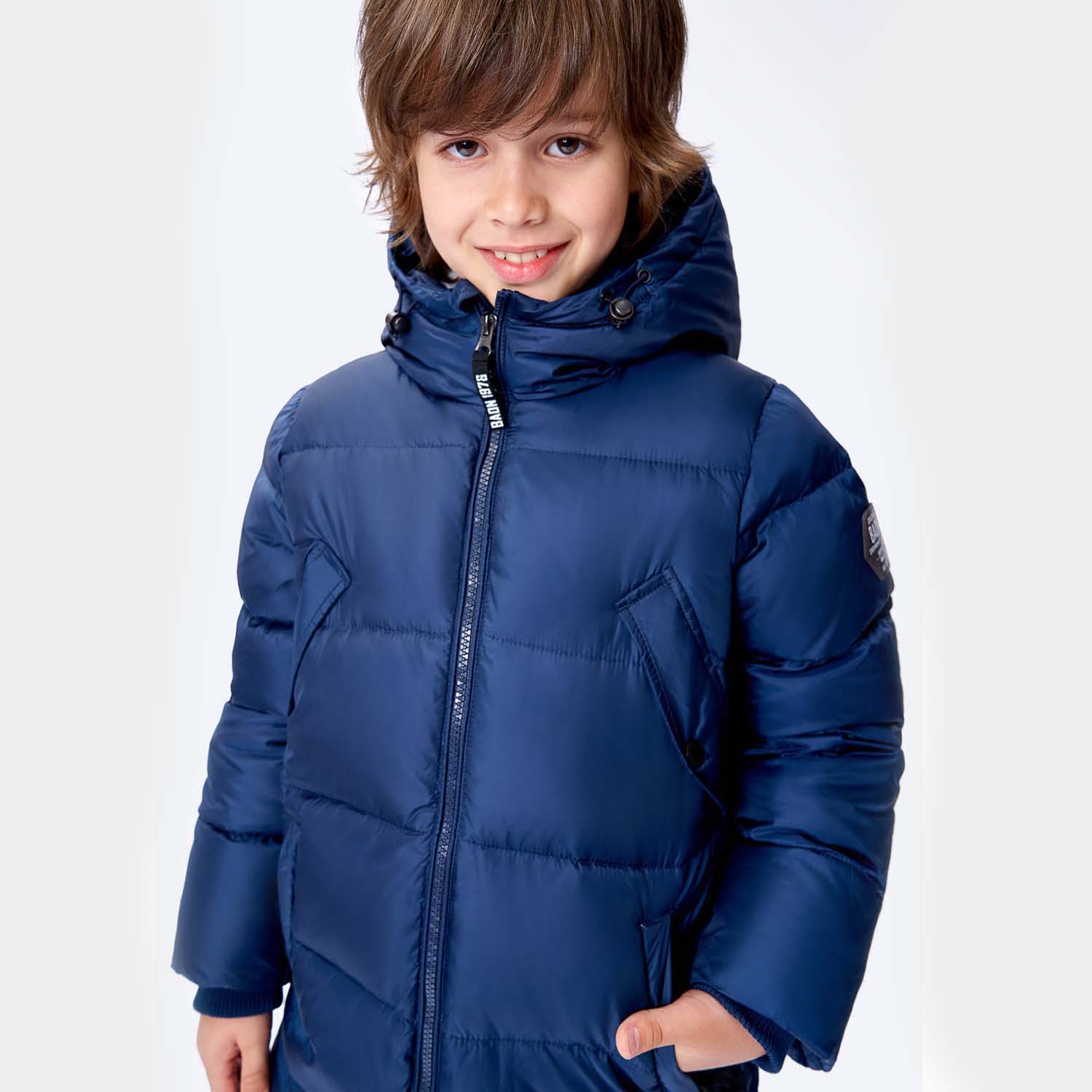 Пуховик Baon BK509501 / DEEP NAVY - фото 3