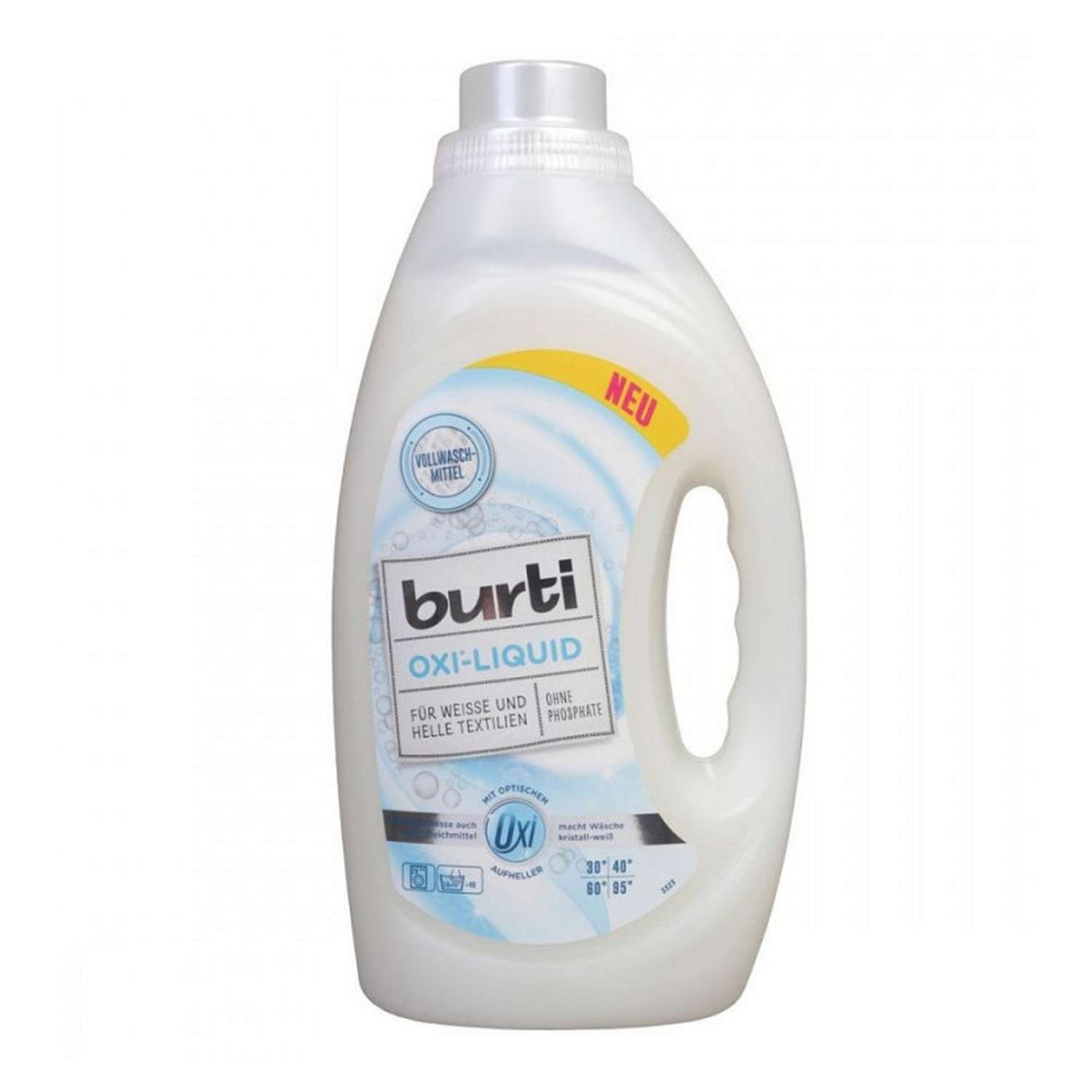 Средство для стирки BURTI OXI Liquid Белого и Светлого белья 1.45 л - фото 1