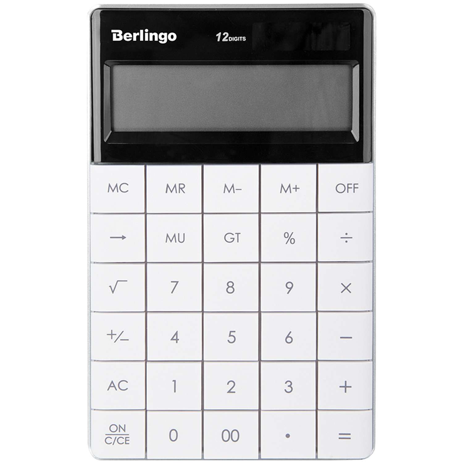 Калькулятор настольный Berlingo Power TX 12 разрядов белый - фото 1