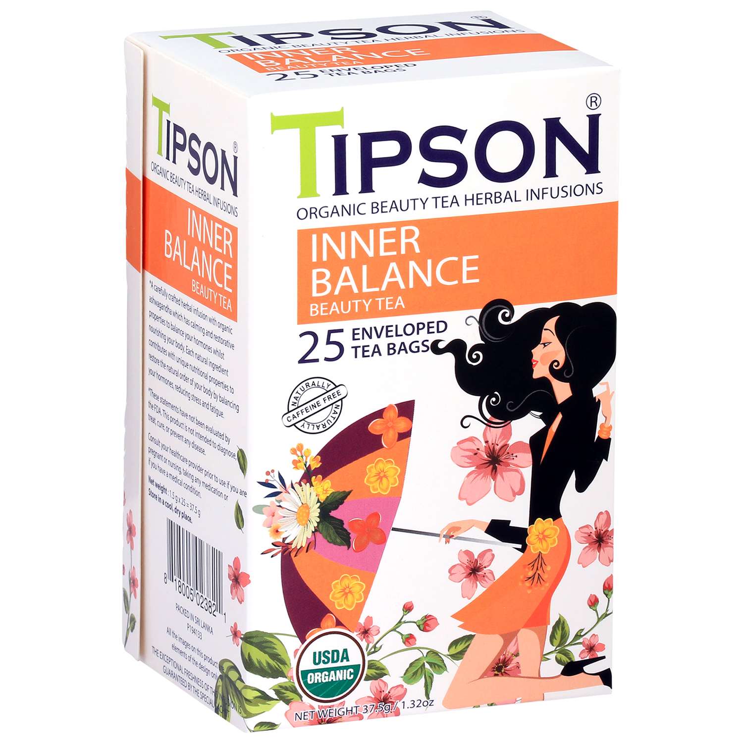 Чай Tipson Beauty Tea Inner balance 25 саше - фото 1