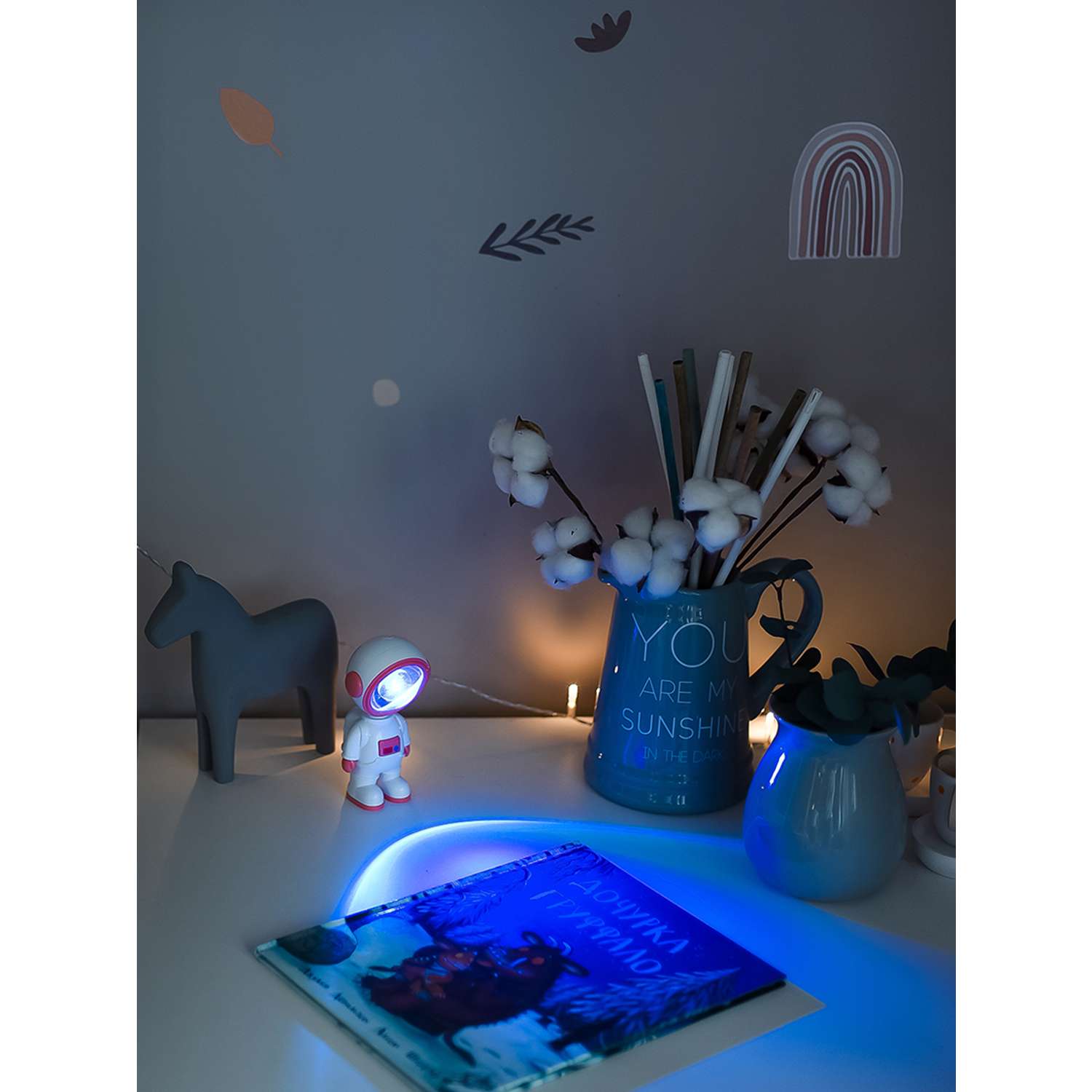 Лампа заката настольная LATS детская светодиодная айробот - фото 18
