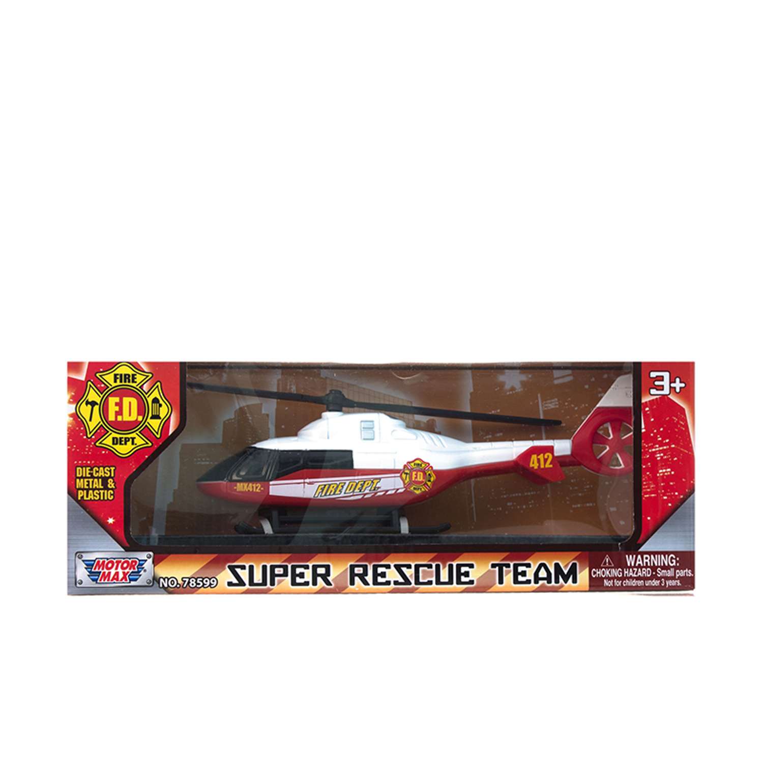 Вертолет MOTORMAX Super Rescue Team 78601 (78598,78599) - фото 4