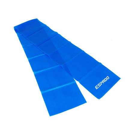 Лента гимнастическая Uniglodis для йоги Цвет: синий