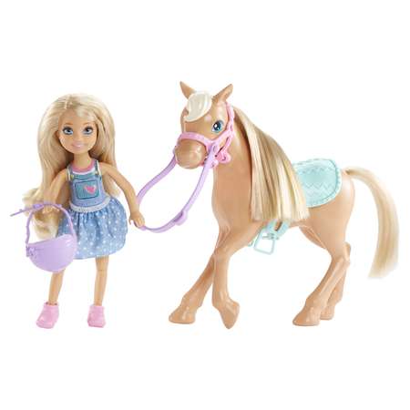 Кукла Barbie Челси и пони