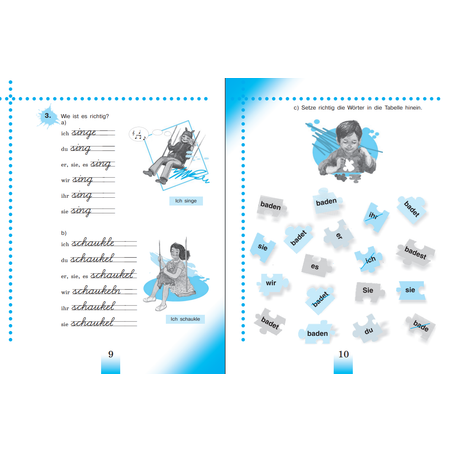 Рабочая тетрадь Просвещение Немецкий язык. 3 класс Часть А