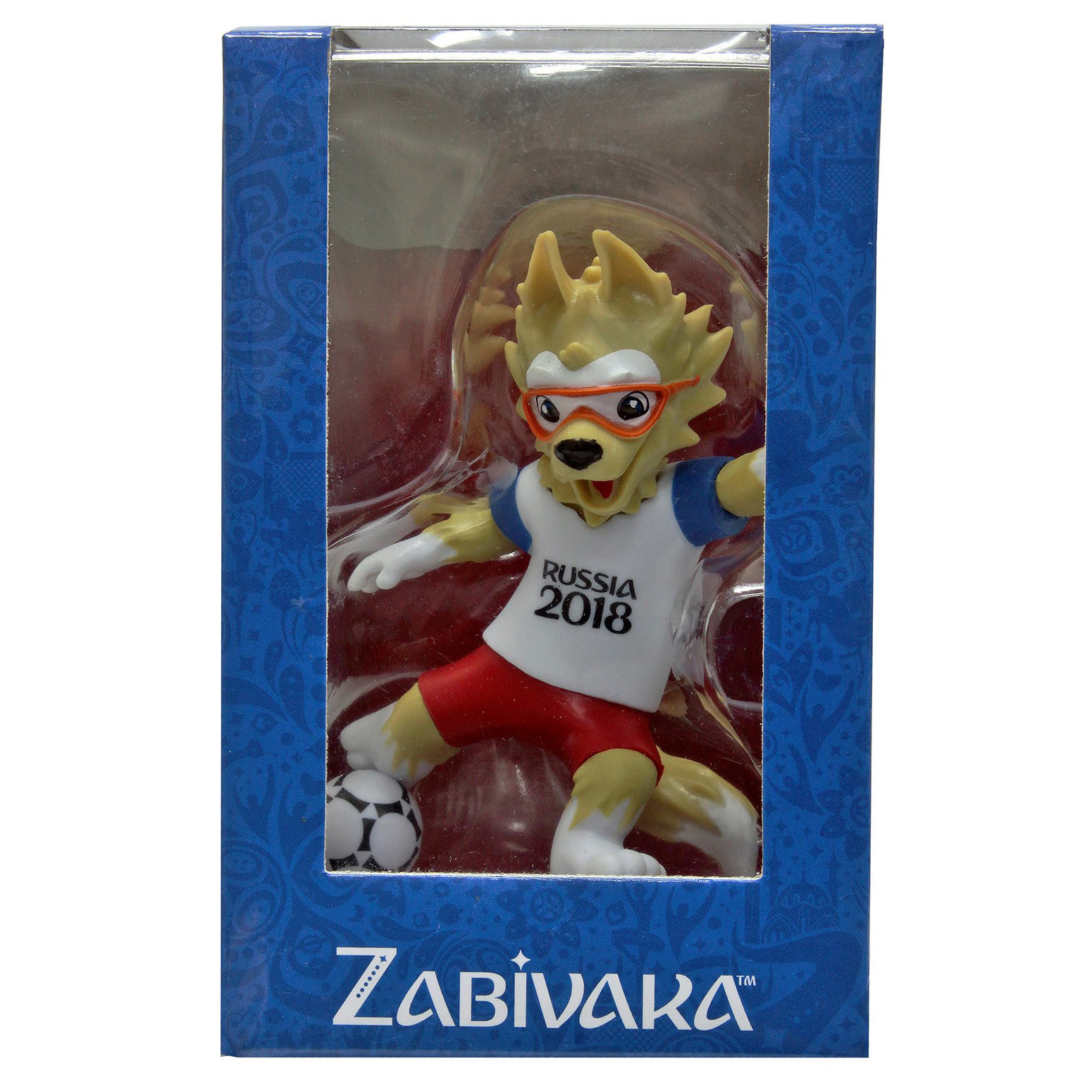 Фигурка 2018 FIFA World Cup Russia TM Zabivaka Kicking Т11670 - фото 2