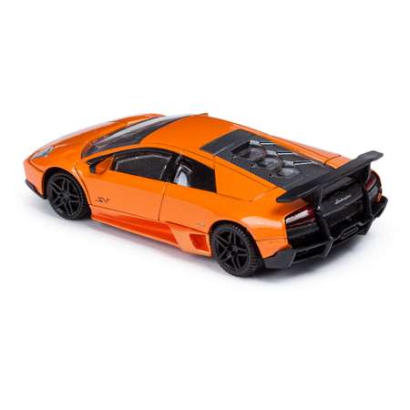 Машинка Rastar Murcielago LP 670-4 SV 1:43 Оранжевая