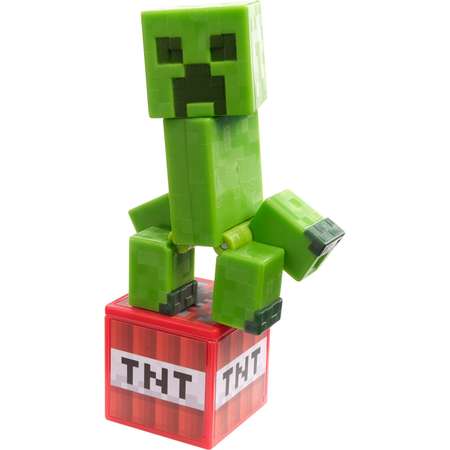 Фигурка Minecraft Крипер с аксессуарами GCC14
